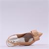 Una Healy Bubble Pop Bow Slingback Heel - Apricot